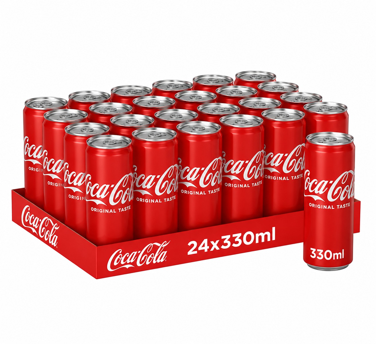 Coca-Cola Original Taste 330ml Can 24pcs