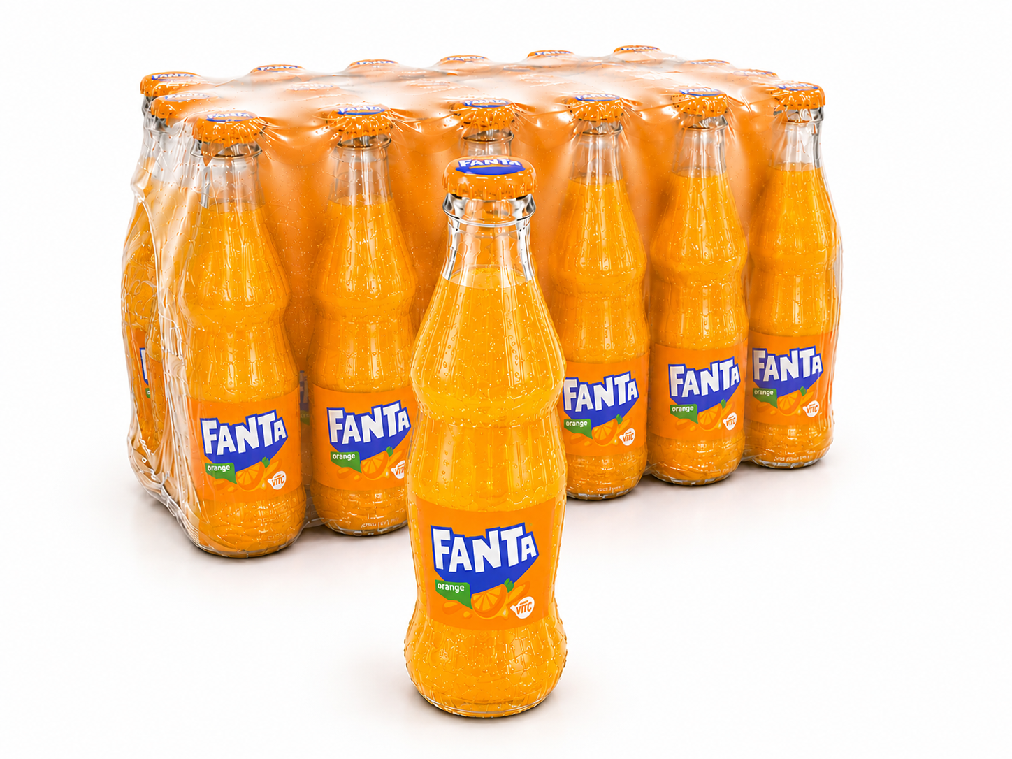 Fanta Orange 250ml Bottle 24pcs