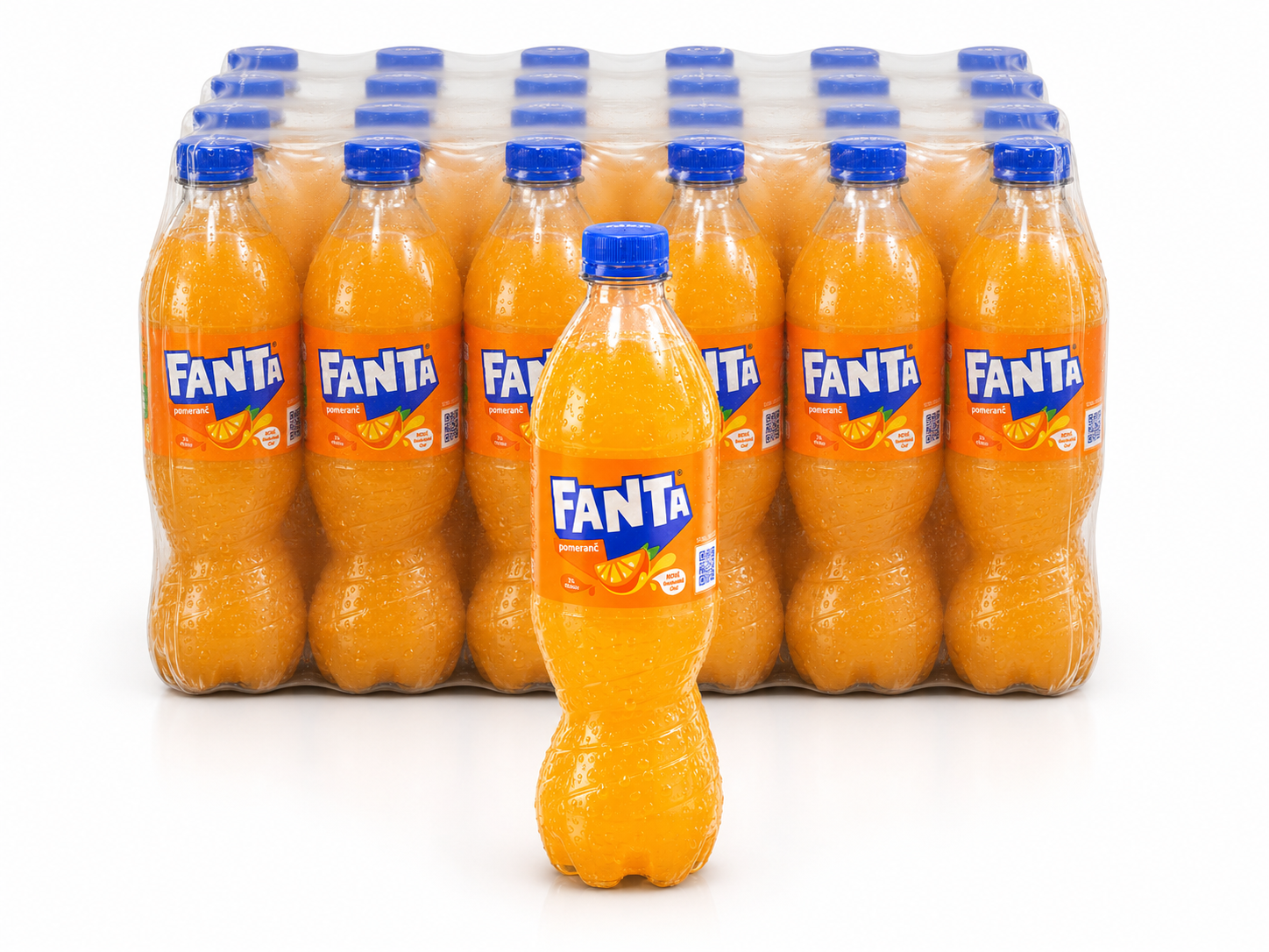 Fanta Orange 500ml Can PET 24pcs