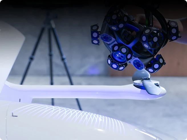 Wireless Optical 3D Scanning System