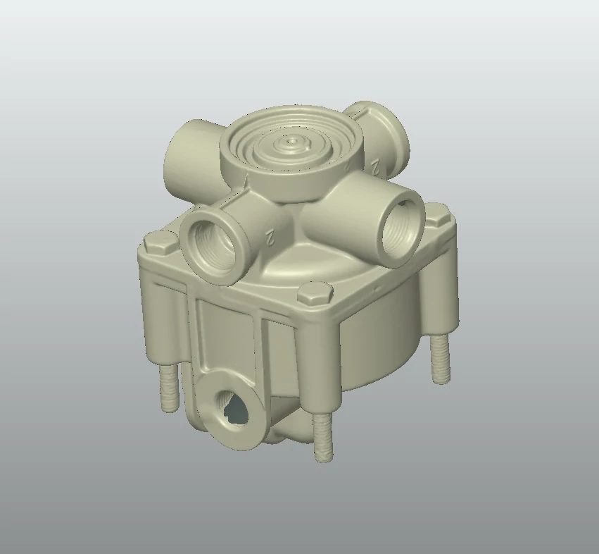 Rekonstruirani CAD-model mehanskega sklopa