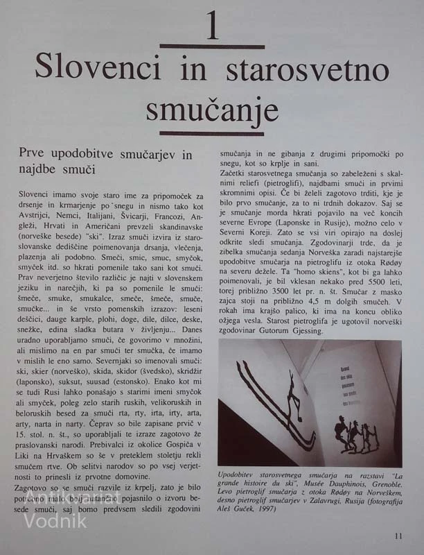 PO SMUČINAH OD PRADAVNINE, Aleš Guček (Zgodovina smučanja)