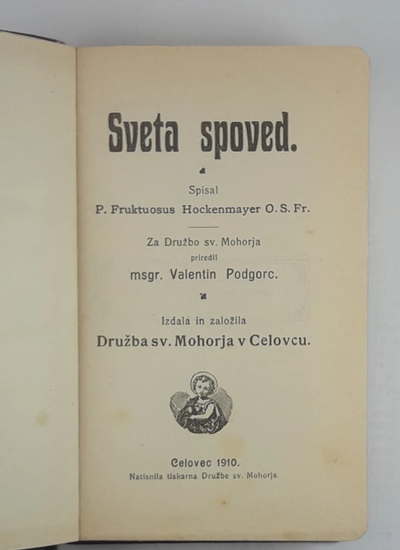 SVETA SPOVED, P. Fruktuosus Hockenmayer O. S. Fr.