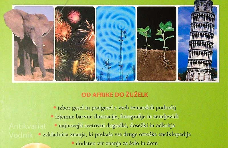 VELIKA ILUSTRIRANA OTROŠKA ENCIKLOPEDIJA; OD AFRIKE DO ŽUŽELK