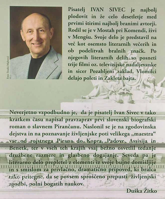 MOJ LJUBLJENI TARTINI, Ivan Sivec