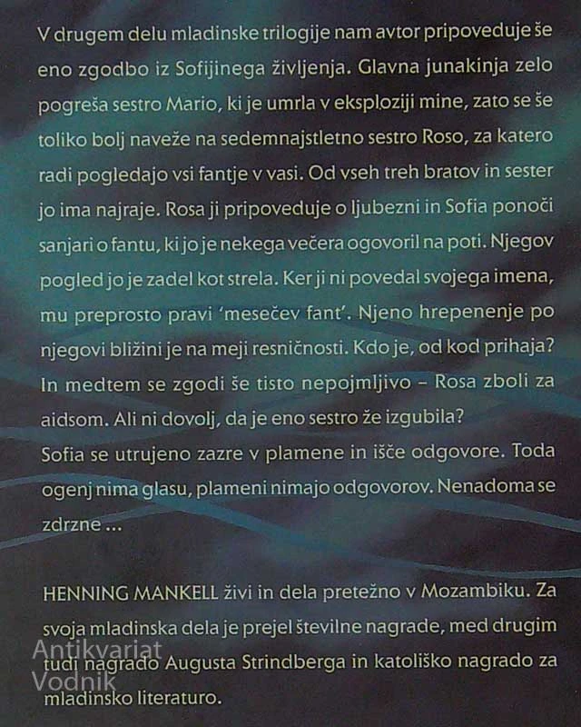 UGANKE OGNJA, Henning Mankell