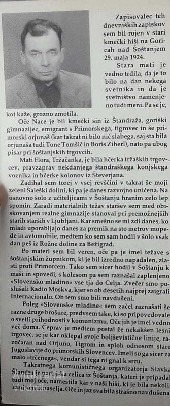 IZ DNEVNIŠKIH ZAPISKOV MARIBORSKEGA OZNOVCA, Zdenko Zavadlav