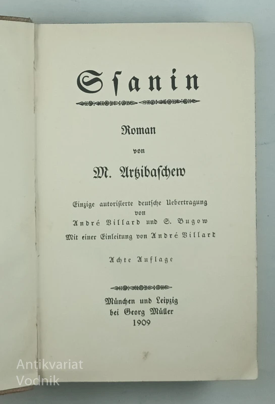 SSANIN, M. Arzybaschew