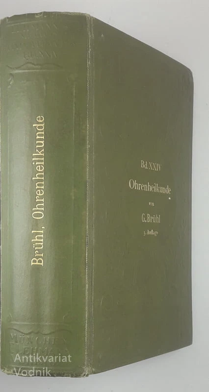 OHRENHEILKUNDE VON G. BRÜHL