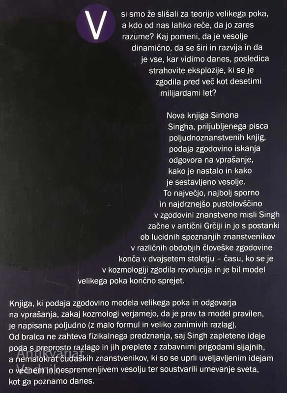 VELIKI POK, Simon Singh