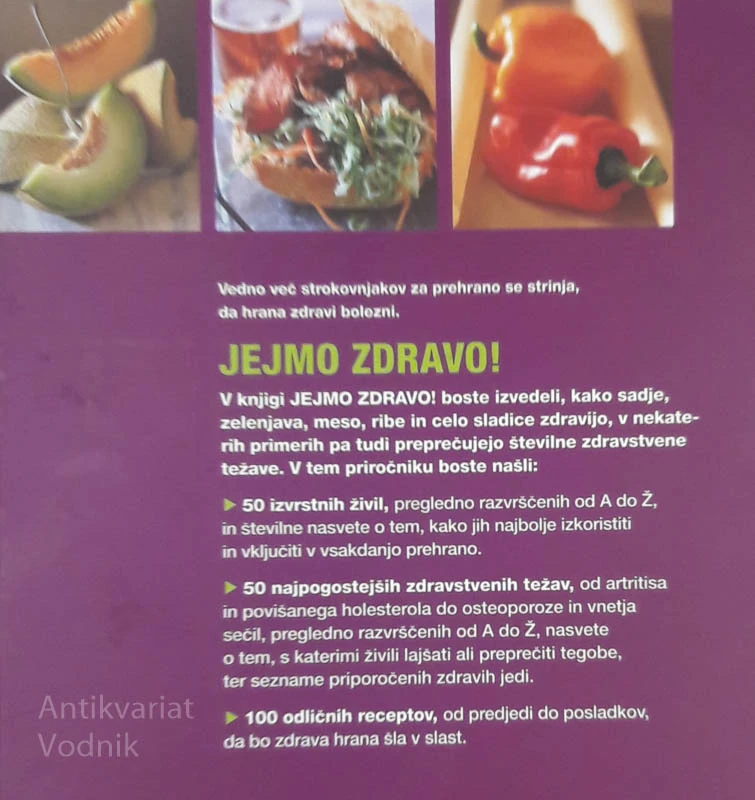 JEJMO ZDRAVO! S pravilno prehrano do dobrega počutja