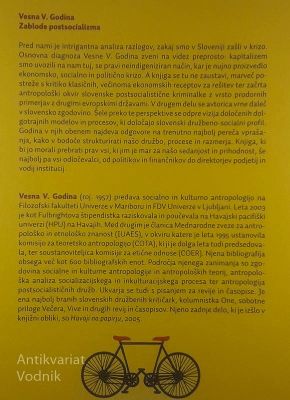 ZABLODE POSTSOCIALIZMA, Vesna V. Godina