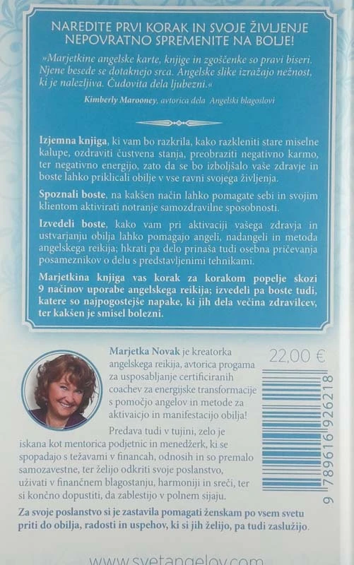 ANGELSKI REIKI, AKTIVIRAJTE ZDRAVILCA V SEBI, Marjetka Novak