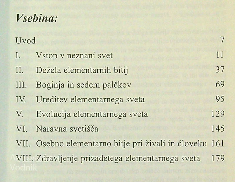 ELEMENTARNA BITJA; INTELIGENCA ZEMLJE IN NARAVE, Marko Pogačnik