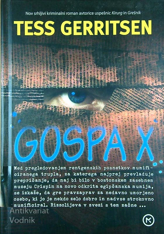 GOSPA X, Tess Gerritsen