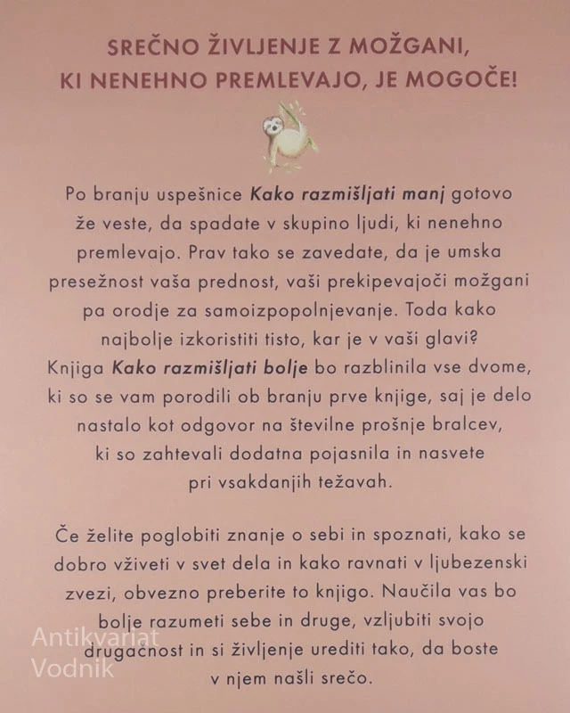 KAKO RAZMIŠLJATI BOLJE, Christel Petitcollin