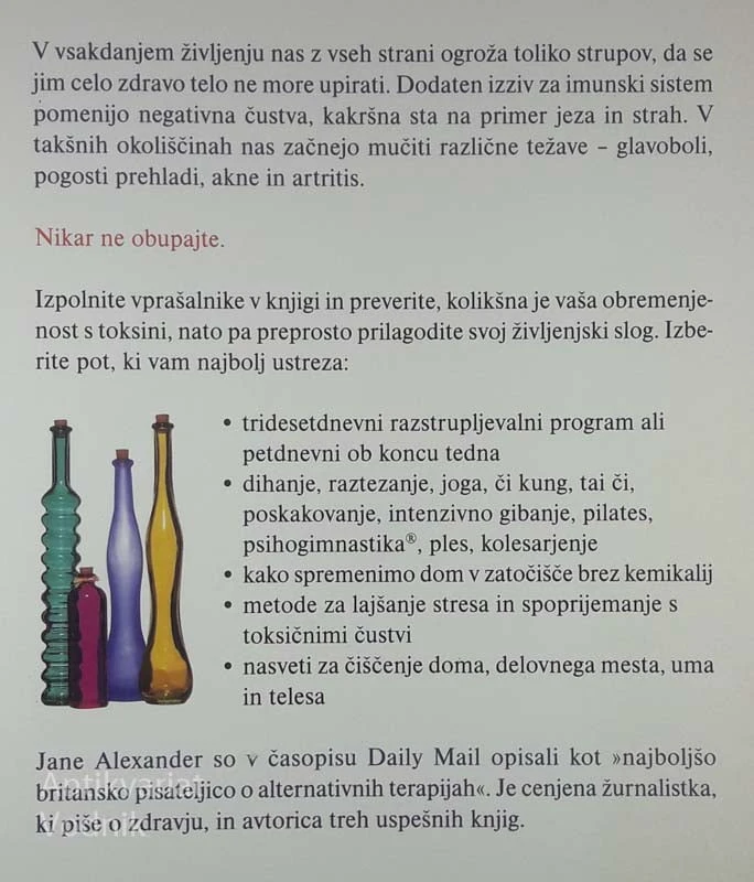 OČISTIMO TELO IN DUHA, Jane Alexander