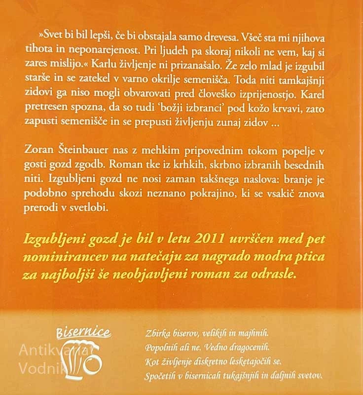 IZGUBLJENI GOZD, Zoran Šteinbauer
