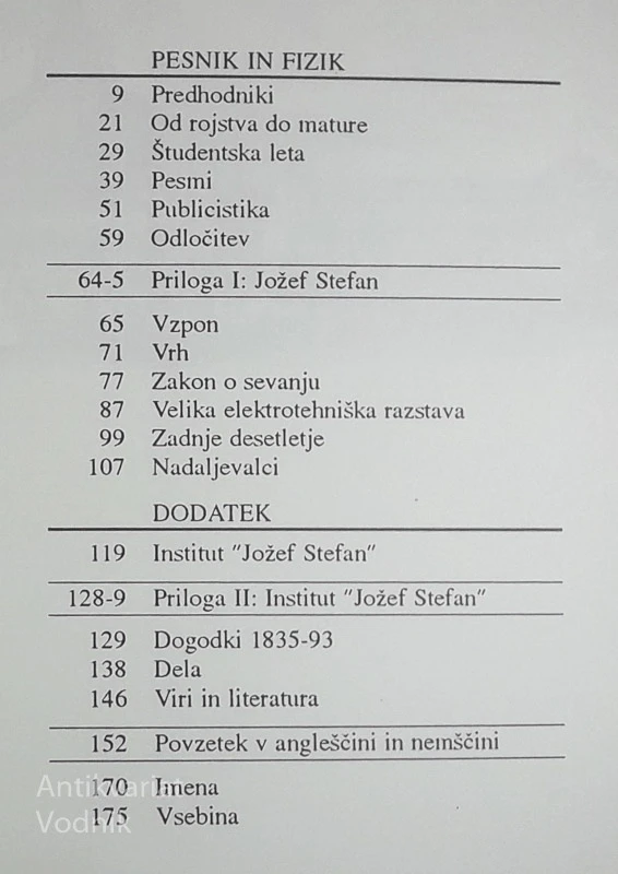 JOŽEF STEFAN, Sandi Sitar