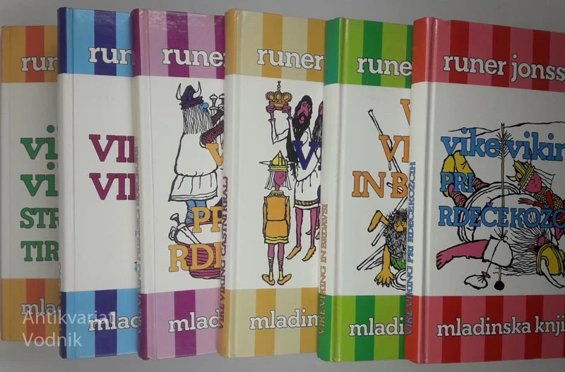 ZBIRKA 6 KNJIG VIKE VIKING, Runer Jonsson