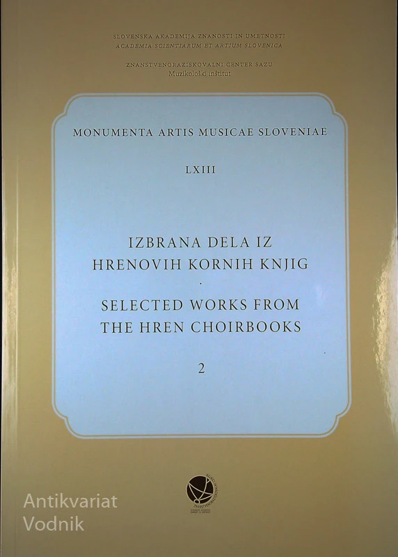 IZBRANA DELA IZ HRENOVIH KORNIH KNJIG 2