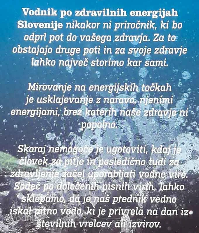 VODNIK PO ZDRAVILNIH ENERGIJAH SLOVENIJE, Primož Hieng