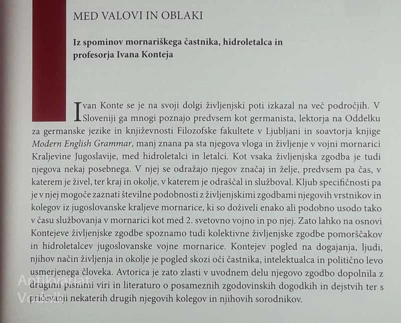 MED VALOVI IN OBLAKI, Bogdana Marinac