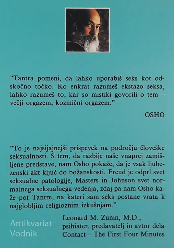 TANTRA DUHOVNOSTI IN SEKS, Osho