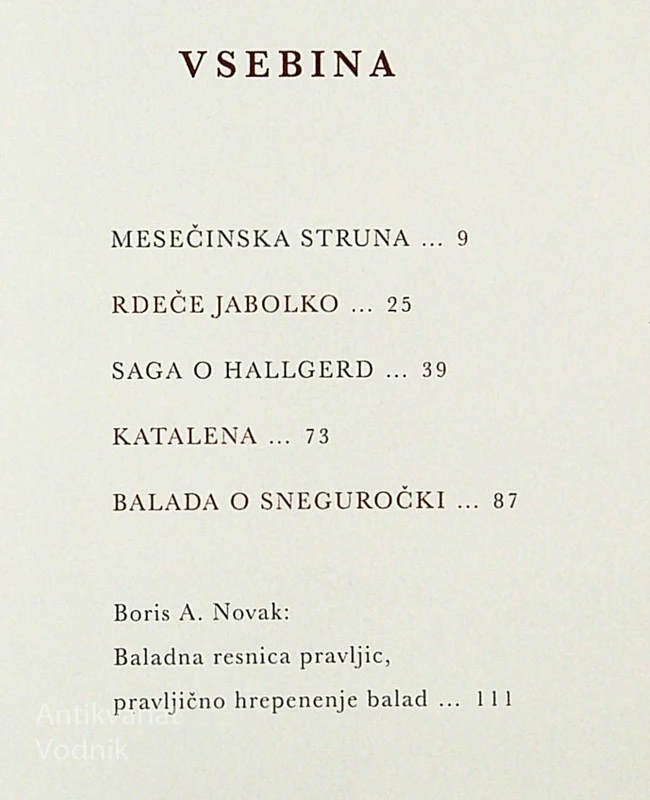 BALADNE PRAVLJICE, Svetlana Makarovič (ilustrirala Peter Škerl in Tina Dobrajc)