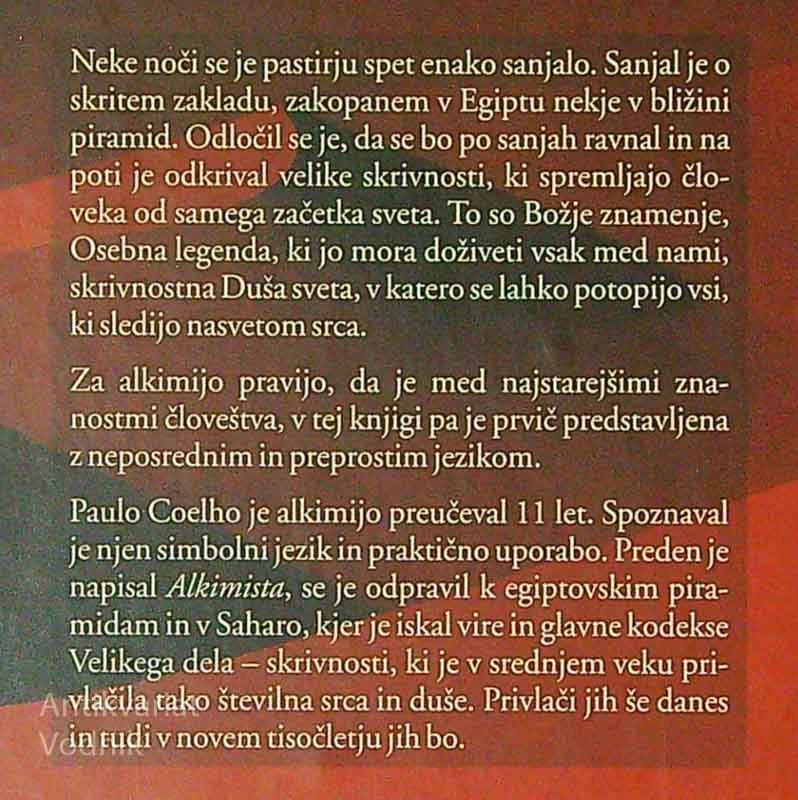 ALKIMIST, Paulo Coelho