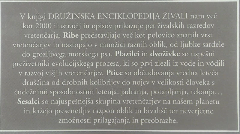 DRUŽINSKA ENCIKLOPEDIJA ŽIVALI