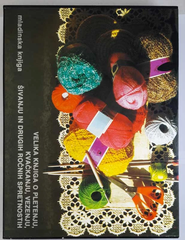 ROČNA DELA, dvojni komplet: velika knjiga + vzorčne pole + krojne pole