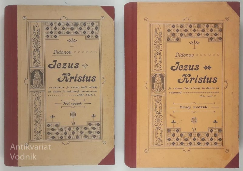 DIDONOV JEZUS KRISTUS, 1. in 2. zvezek