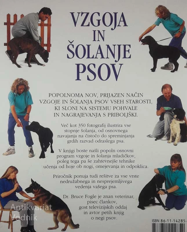 VZGOJA IN ŠOLANJE PSOV, Dr. Bruce Fogle