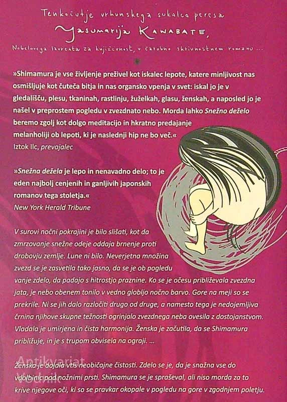 SNEŽNA DEŽELA, Yasunari Kawabata