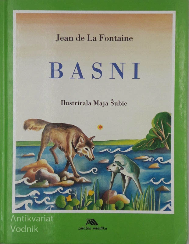 BASNI Jean de La Fontaine Ilustr Maja Šubic