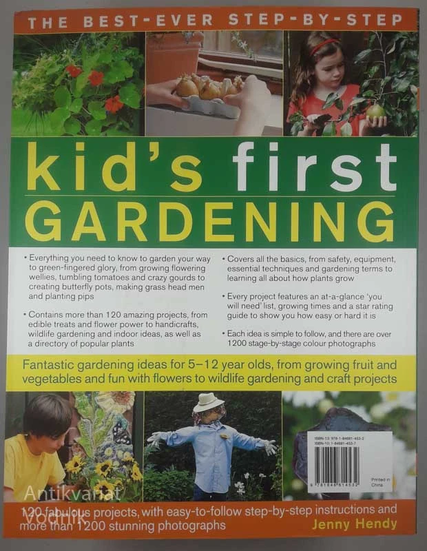 KID’S FIRST GARDENING, Jenny Hendy