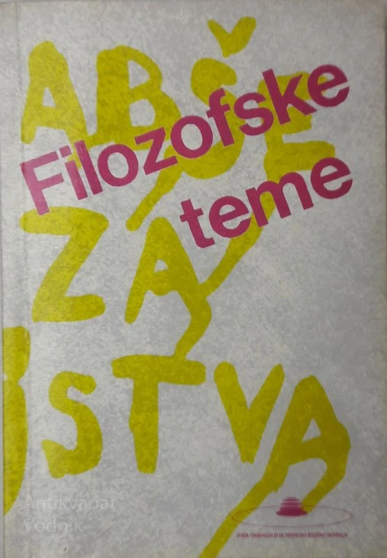 FILOZOFSKE TEME, več avtorjev, študijsko gradivo