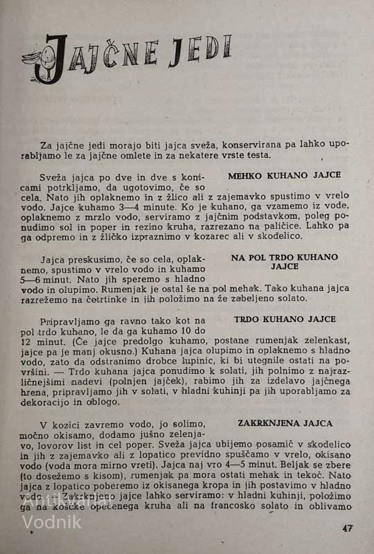 KUHARSKA KNJIGA, Ivan Ivačič