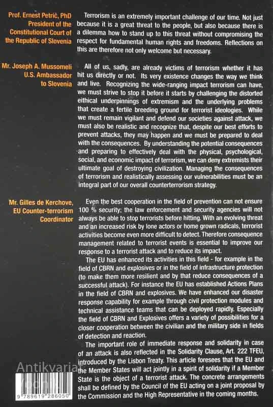 MANAGING THE CONSEQUENCES OF TERRORIST ACTS – EFFICIENCY AND COORDINATION CHALLENGES