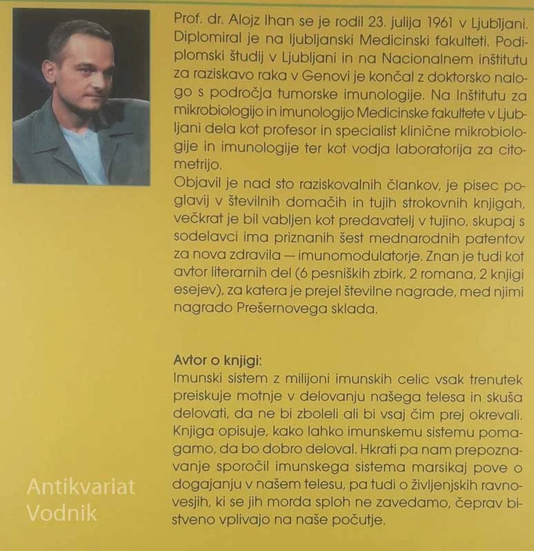 IMUNSKI SISTEM IN ODPORNOST, Dr. Alojz Ihan