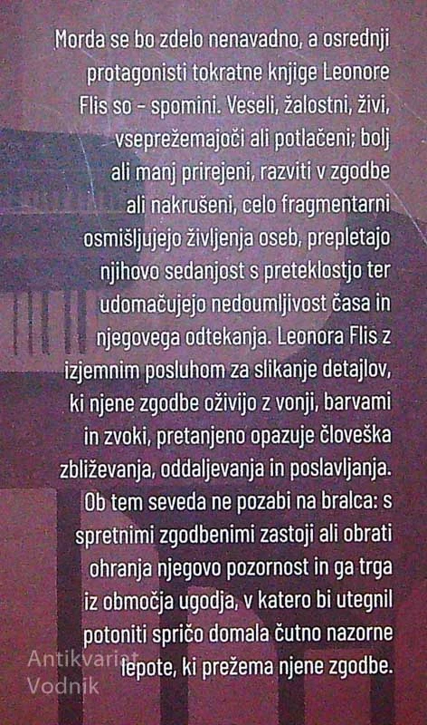 ENAKOZVOČJA, Leonora Flis