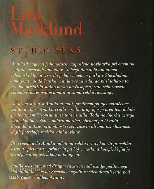 STUDIO SEKS, Liza Marklund