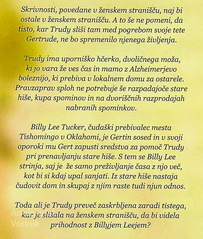ŽENSKI WC, Carolyn Brown
