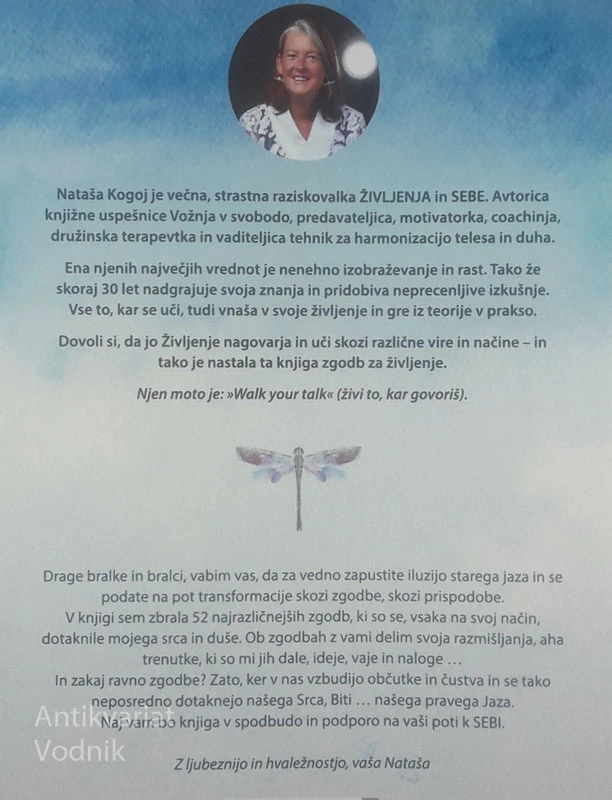 ZGODBE ZA ŽIVLJENJE; ZGODBE ZDRAVIJO, NAVIDHUJEJO IN NEGUJEJO LJUBEZEN DO SEBE, Nataša Kogoj
