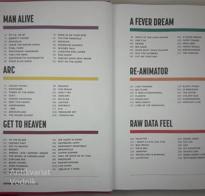 CAPS LOCK ON; EVERYTHING EVERYTHING; LYRICS + DEBRIS 2007-2022