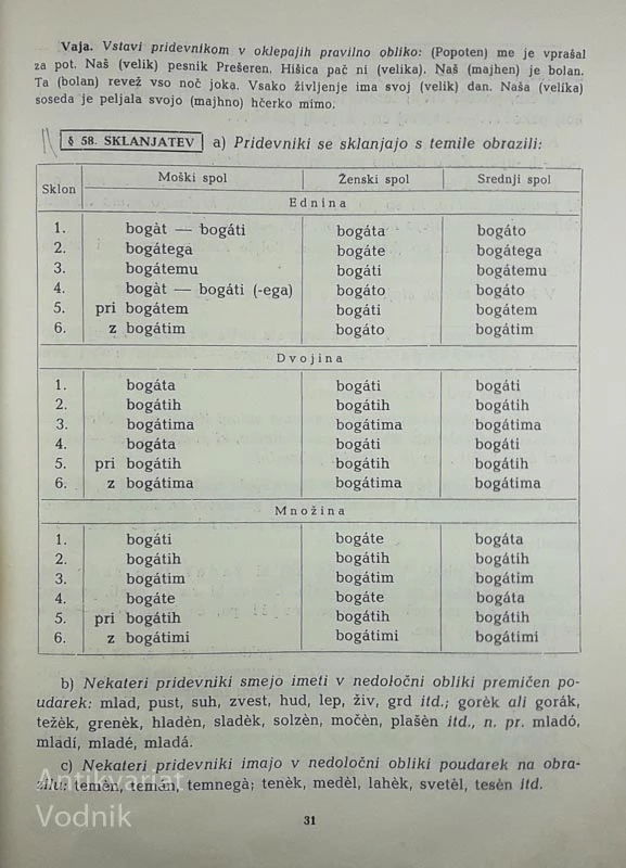 SLOVENSKA SLOVNICA III – IV, več avtorjev