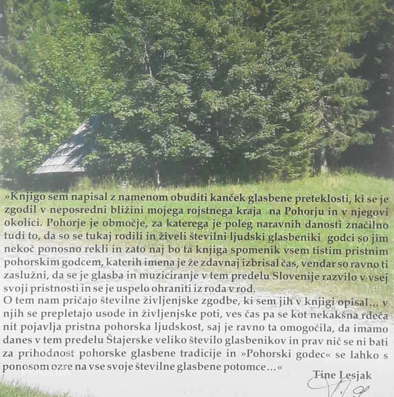POHORSKI SEM GODEC, Tine Lesjak