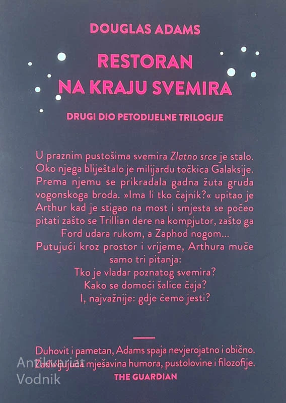 RESTORAN NA KRAJU SVEMIRA, Douglas Adams