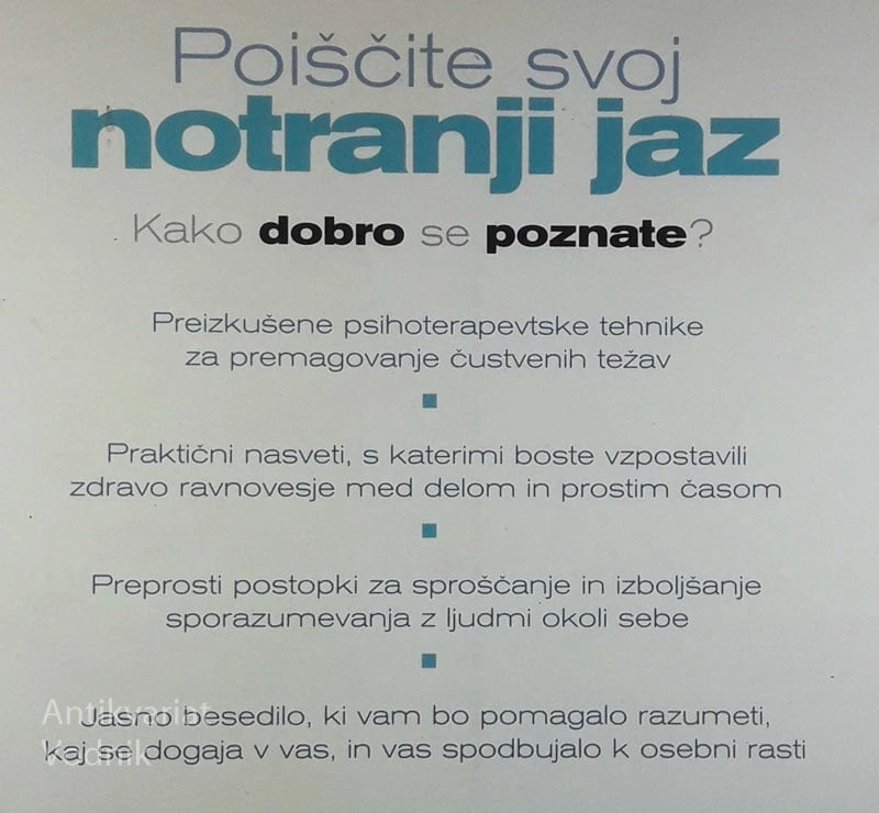 POIŠČITE SVOJ NOTRANJI JAZ; KAKO DOBRO SE POZNATE?, Karen Sullivan